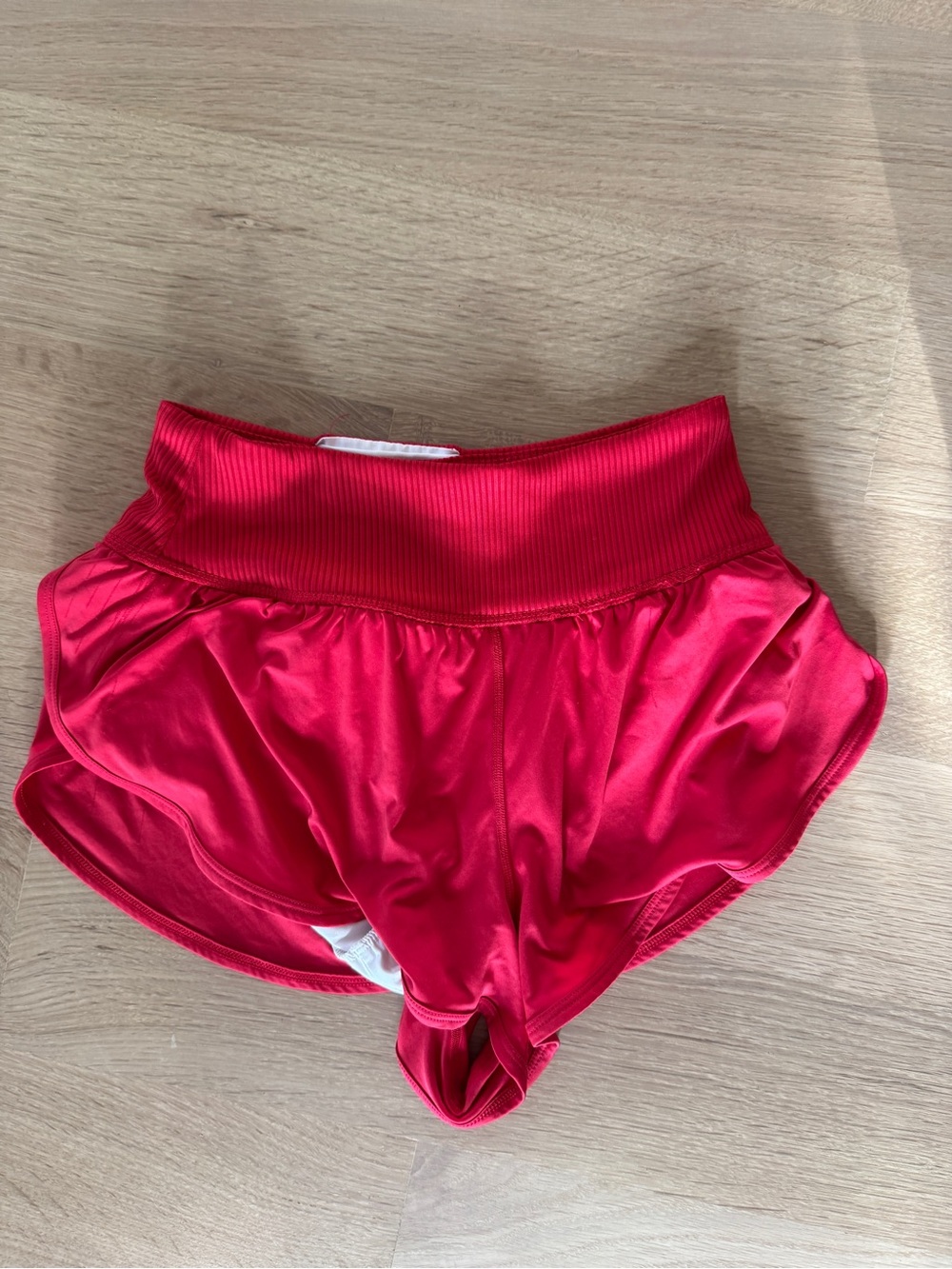 Free People Red Shorts